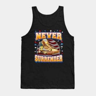 Trump Sneakers Never Surrender Tank Top